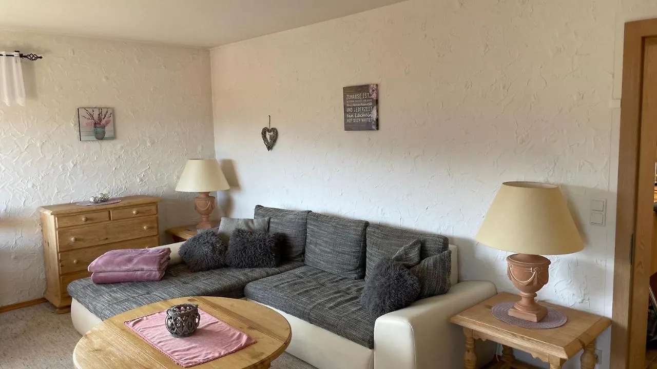 Apartment Ferienwohnung Panoramablick Bolsterlang